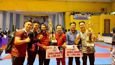 FORKI Lampung Utara Raih Juara Umum III di Kejuaraan Gubernur Cup V 2026