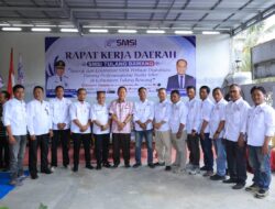 Bupati Tulang Bawang Hadiri Rapat Kerja SMSI