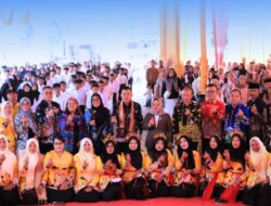 PELEPASAN SISWA SDN 01 DWI TUNGGAL JAYA, PEMKAB TULANG BAWANG AJAK CETAK GENERASI INDONESIA EMAS 2045