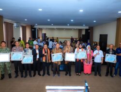 Muskab 1 Tulang Bawang, SMSI Lampung Berikan 7 Piagam Penghargaan Mitra Terbaik